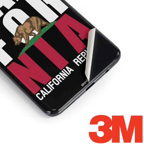California Black Block Galaxy S9 Skin